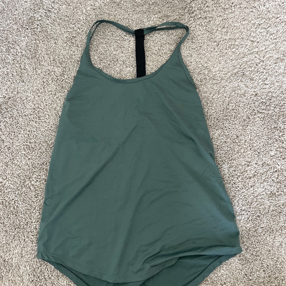 Athletic Racer Back Tank Top